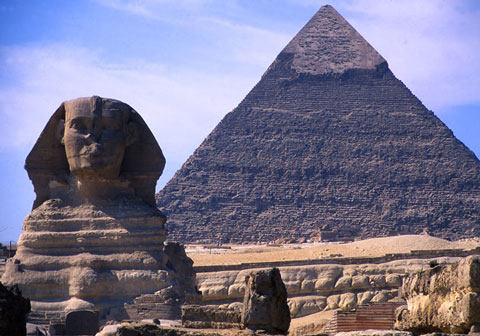 Sfinxen, Egypten.