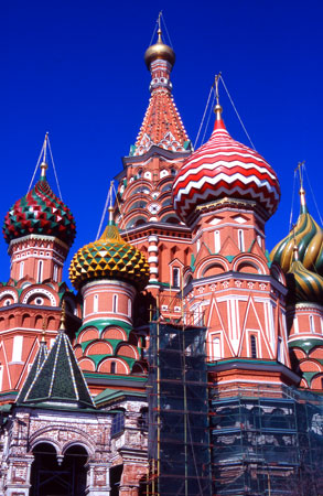 St. Basils katedral, Moskva.