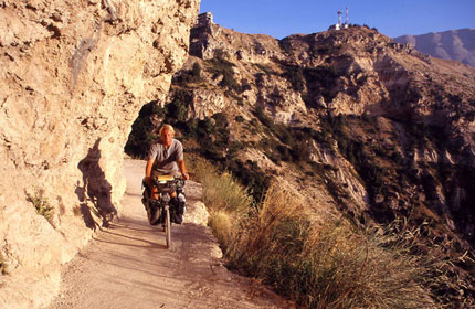 Stellan p bergssluttning, Libanon.