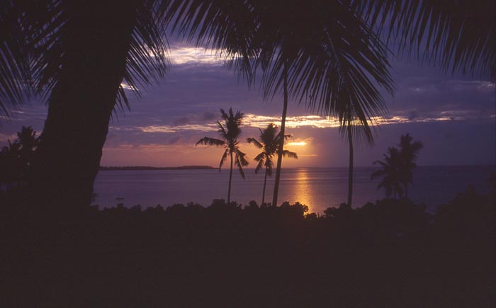 Solnedgng p n Pemba.