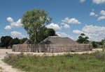 En typisk by i norra Namibia