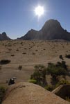 Campingplats i Spitzkoppe